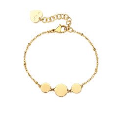 S'Agapõ Pozlacený náramek pro ženy Elysium SUM12