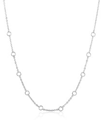 S'Agapõ Slušivý ocelový náhrdelník Letters SLTC1