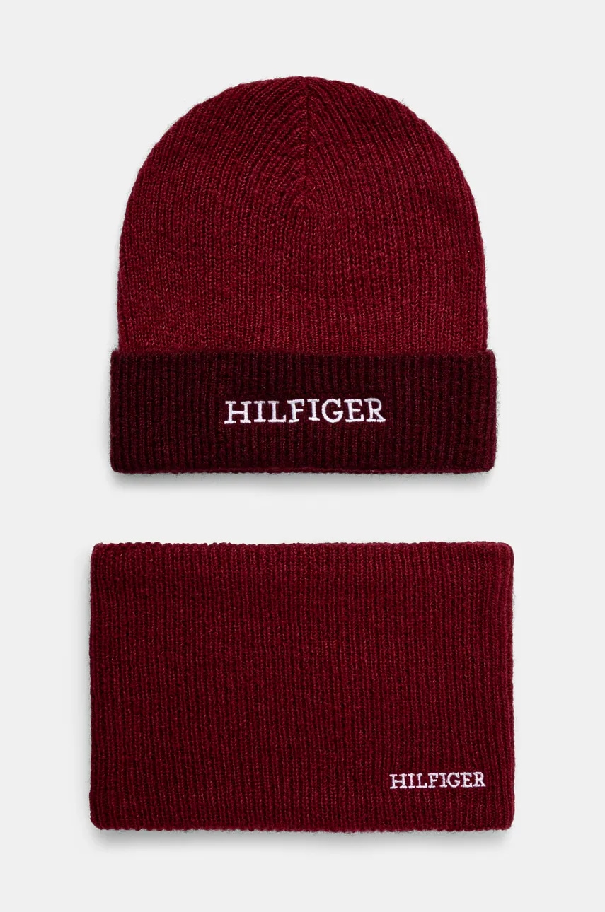 Sada: dětská čepice a nákrčník Tommy Hilfiger