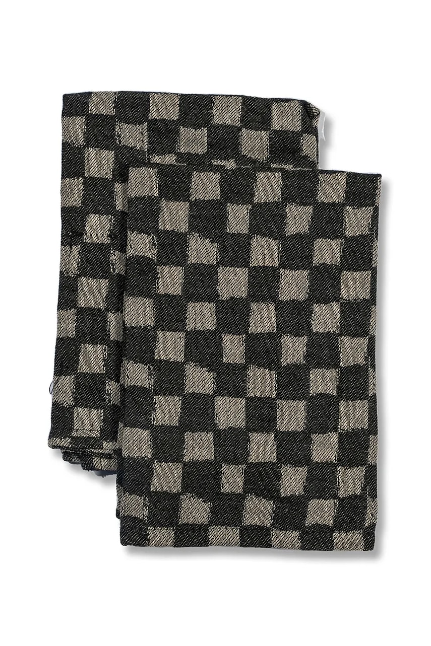 Sada bavlněných ubrousků Byon Checki 2-pack