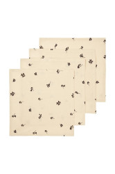 Sada bavlněných ubrousků ferm LIVING Baies 40 x 40 cm 4-pack