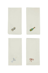 Sada bavlněných ubrousků OYOY New Year Napkin 4-pack