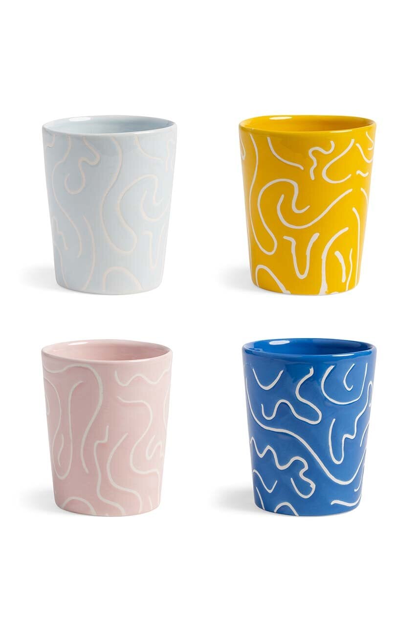 Sada hrnků &k amsterdam Soba 200 ml 4-pack