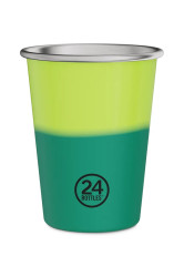 Sada hrnků 24bottles Party Cups REactive Yellow 4-pack