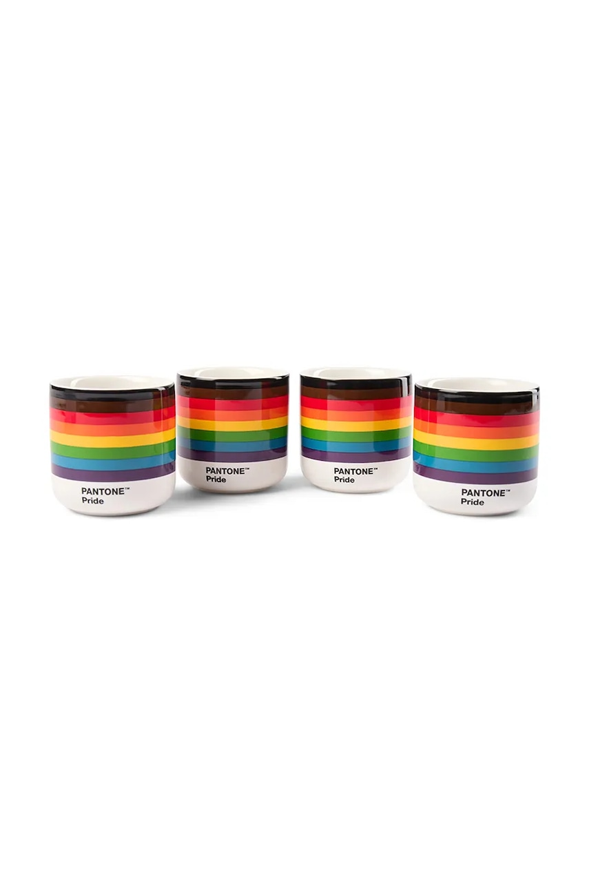 Sada hrnků Pantone 175 ml PRIDE 4-pack
