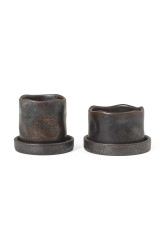 Sada květináčů ferm LIVING Uneru Mini Pots 4,2 x 6,3 / 5,5 x 5,4 cm 2-pack
