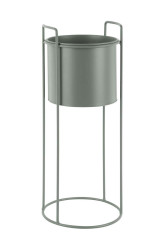 Sada květináčů se stojanem Present Time 80 x 28 / 65 x 23 / 50 x 19 cm 3-pack