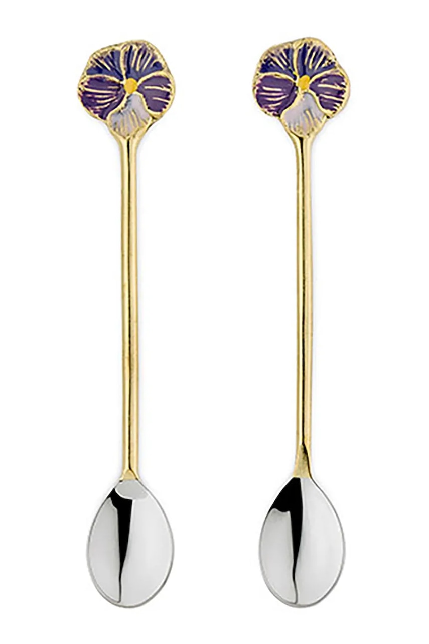 Sada lžiček na latte Doing Goods Valery 12,5 x 2 cm 2-pack