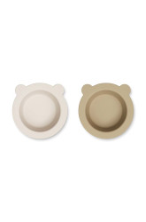 Sada misek Liewood Peony Suction Bowl 2-pack