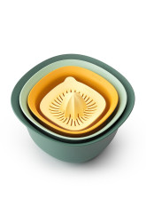 Sada misek s cedníkem a mačkadlem Brabantia