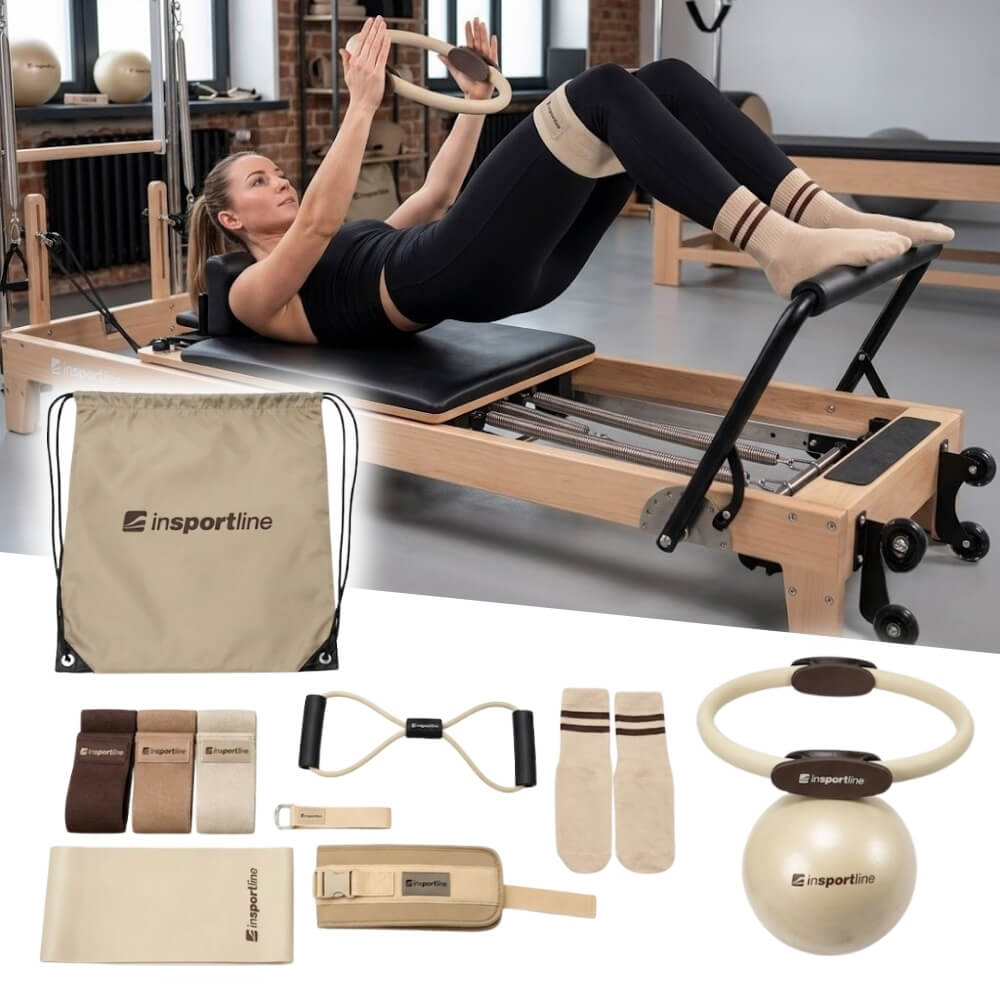 Sada na pilates inSPORTline Sinuata univerzální béžová