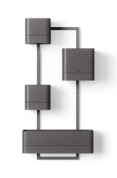 Sada nástěnných květináčů Umbra Cubiko 35,6 x 72,6 cm