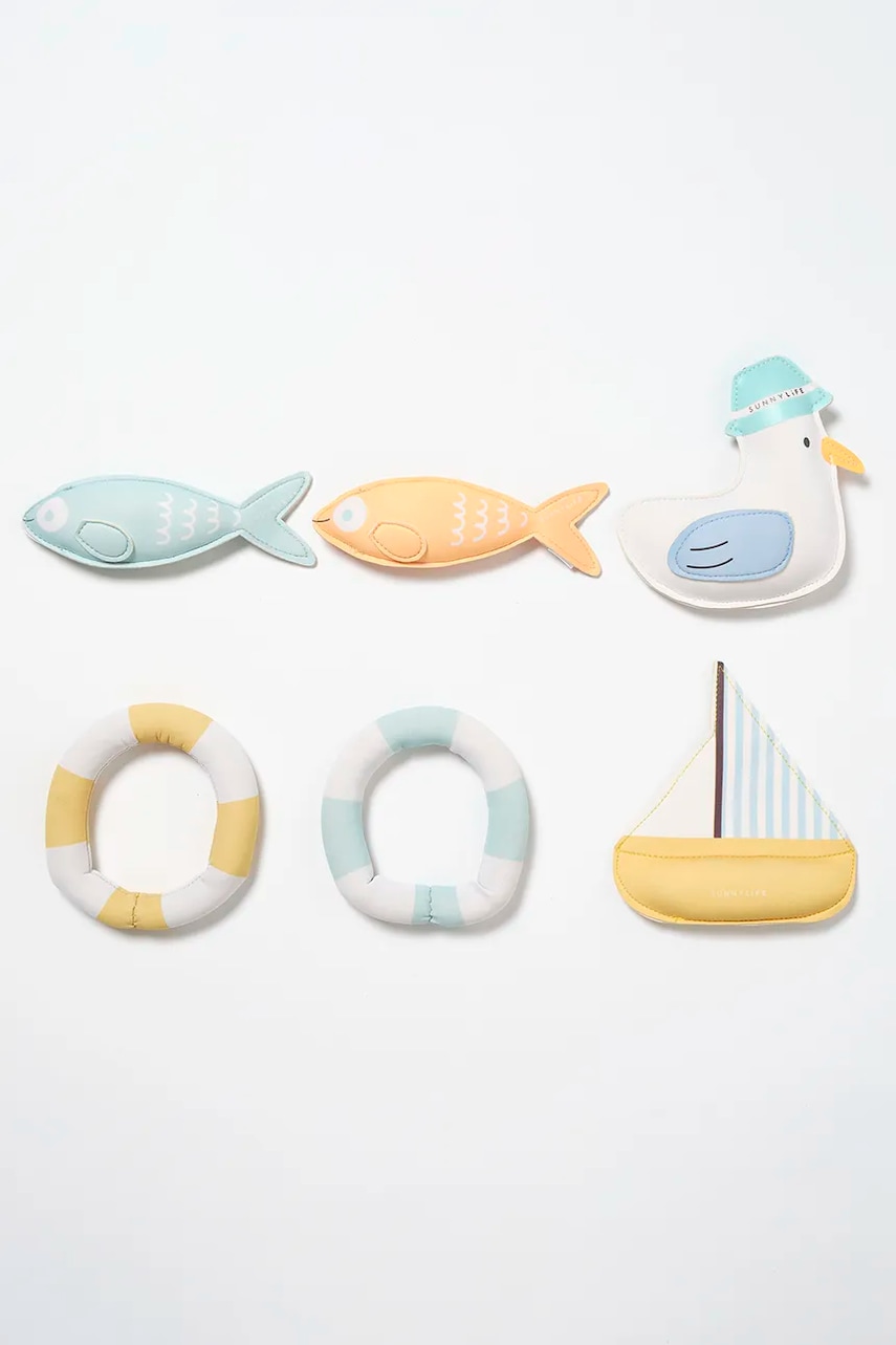 Sada plaveckých hraček pro děti SunnyLife Dive Buddies Cotton Candy Multi 6-pack