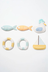 Sada plaveckých hraček pro děti SunnyLife Dive Buddies Cotton Candy Multi 6-pack