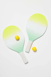 Sada plážových raket a míčků SunnyLife Dip Dye