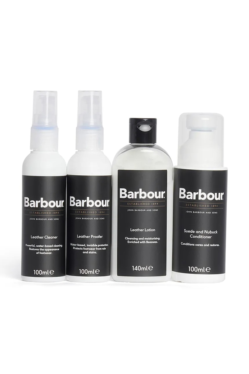 Sada pro péči o boty Barbour Leather Footwear Care Kit 3-pack