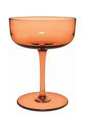 Sada sklenic na šampaňské Villeroy & Boch Like Apricot 120 ml 2-pack oranžová barva
