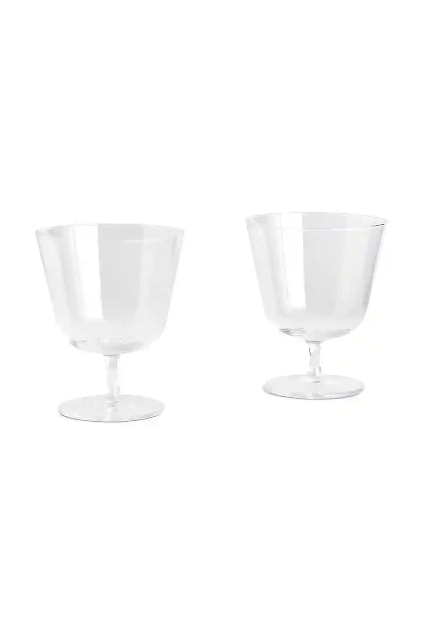 Sada sklenic na víno HAY Curve Stem 9 x 11 cm 2-pack