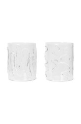 Sada skleniček ferm LIVING Doodle Glasses 350 ml 2-pack