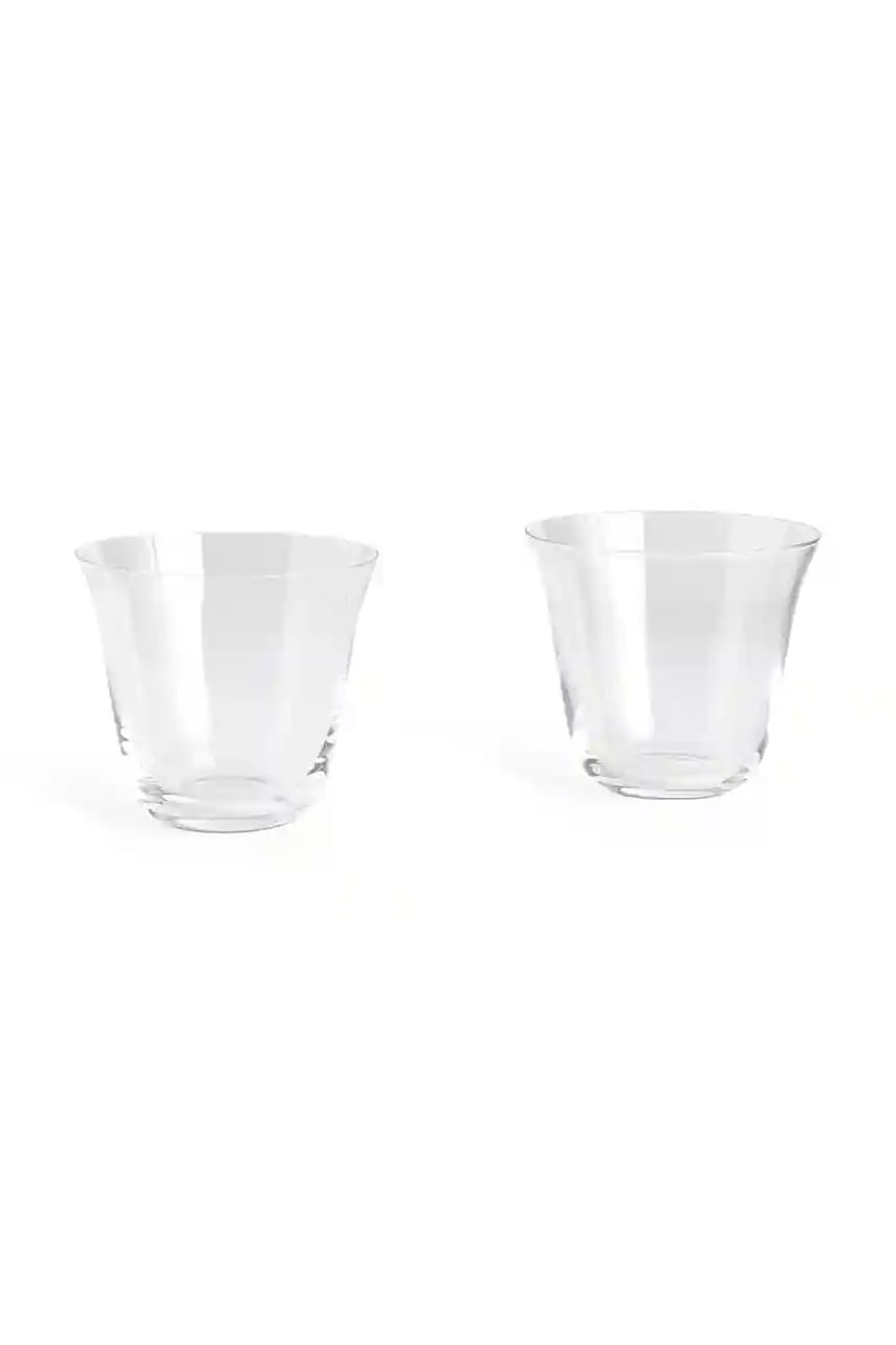 Sada skleniček HAY Curve 9 x 8 cm 2-pack