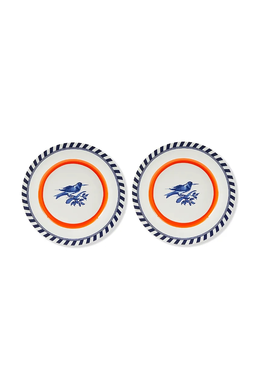 Sada talířů Pols Potten bird patterned 27 cm 2-pack