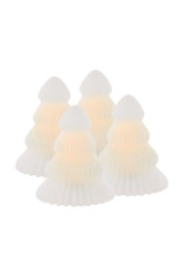 Sada vánočních LED dekorací Sirius Claire Juletra 4-pack