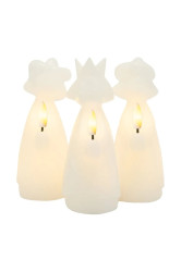 Sada vánočních LED dekorací Sirius Maria Tre Konger 3-pack