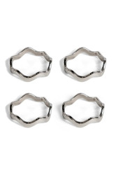 Sagaform  Kroužky na ubrousky  Anna 5 x 5 cm 4-pack