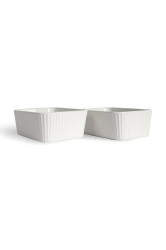 Sagaform  Žáruvzdorná miska  Flora 2-pack