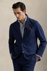 Sako Polo Ralph Lauren pánské, tmavomodrá barva, 715958571