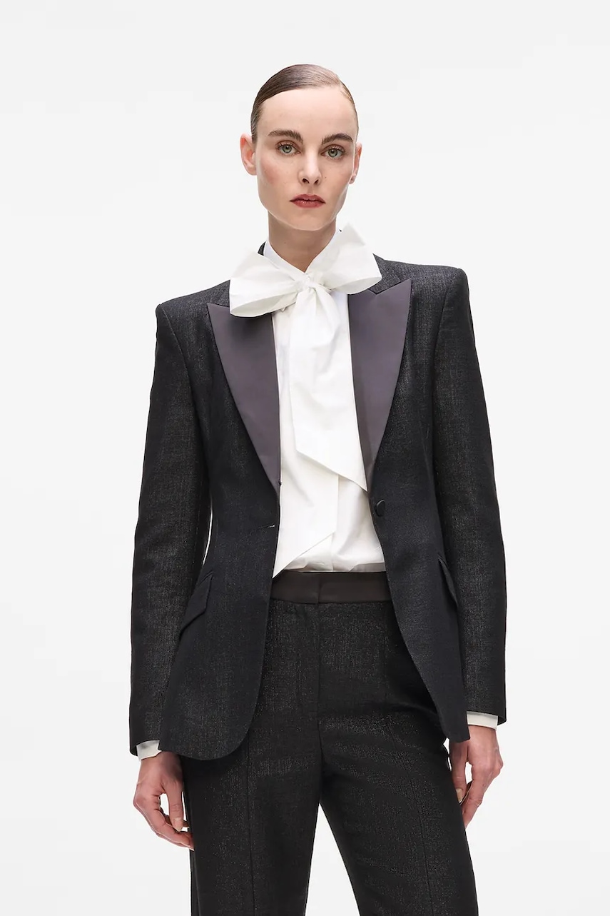 Sako s přídavkem vlny Karl Lagerfeld