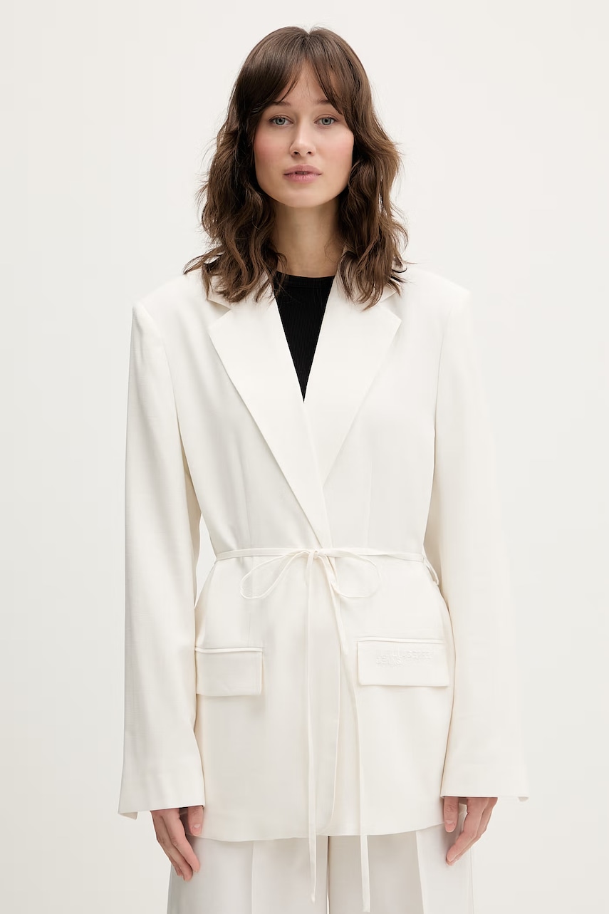 Sako s příměsí lnu Karl Lagerfeld Jeans