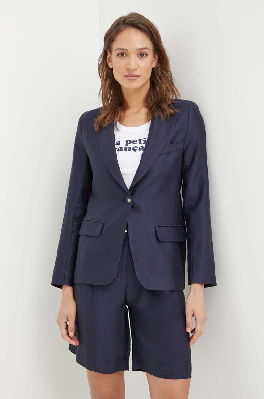 Sako s příměsí lnu La Petite Française VOYANTE