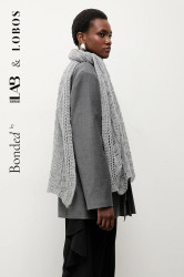 Šála s vlnou Bonded by Answear.LAB & LOBOS