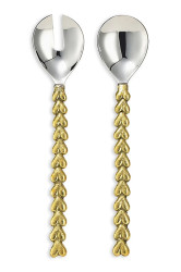 Salátové lžíce Doing Goods Holly Heart 25 x 5,5 x 2,5 cm