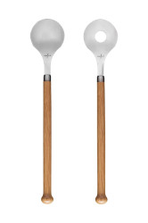 Salátové lžíce Sagaform Nature 2-pack