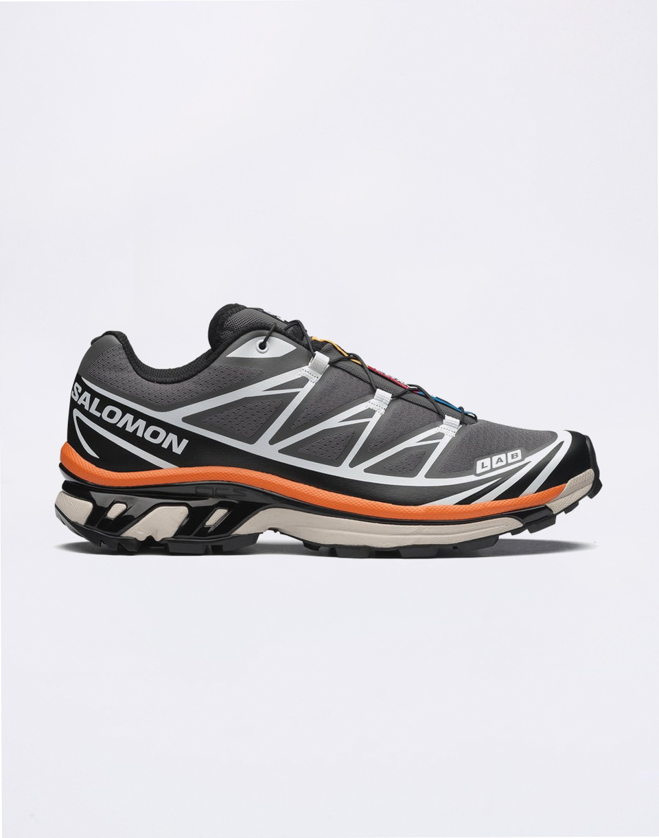 Salomon XT-6 Pewter/Black/Turmeric 41 1/3