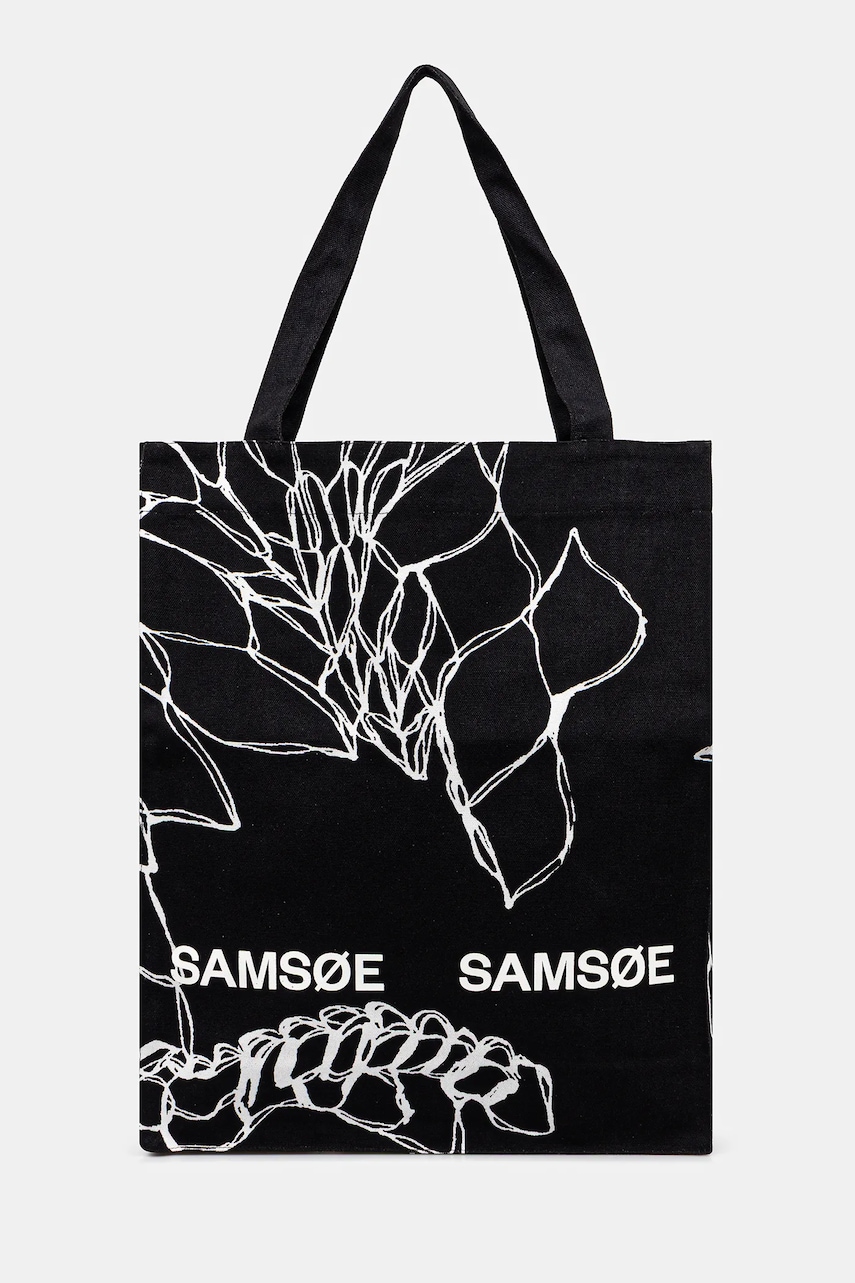 Samsoe Samsoe  Bavlněná kabelka  SAPRINT