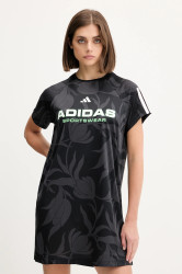 Šaty adidas Tiro černá barva, mini, JL7638