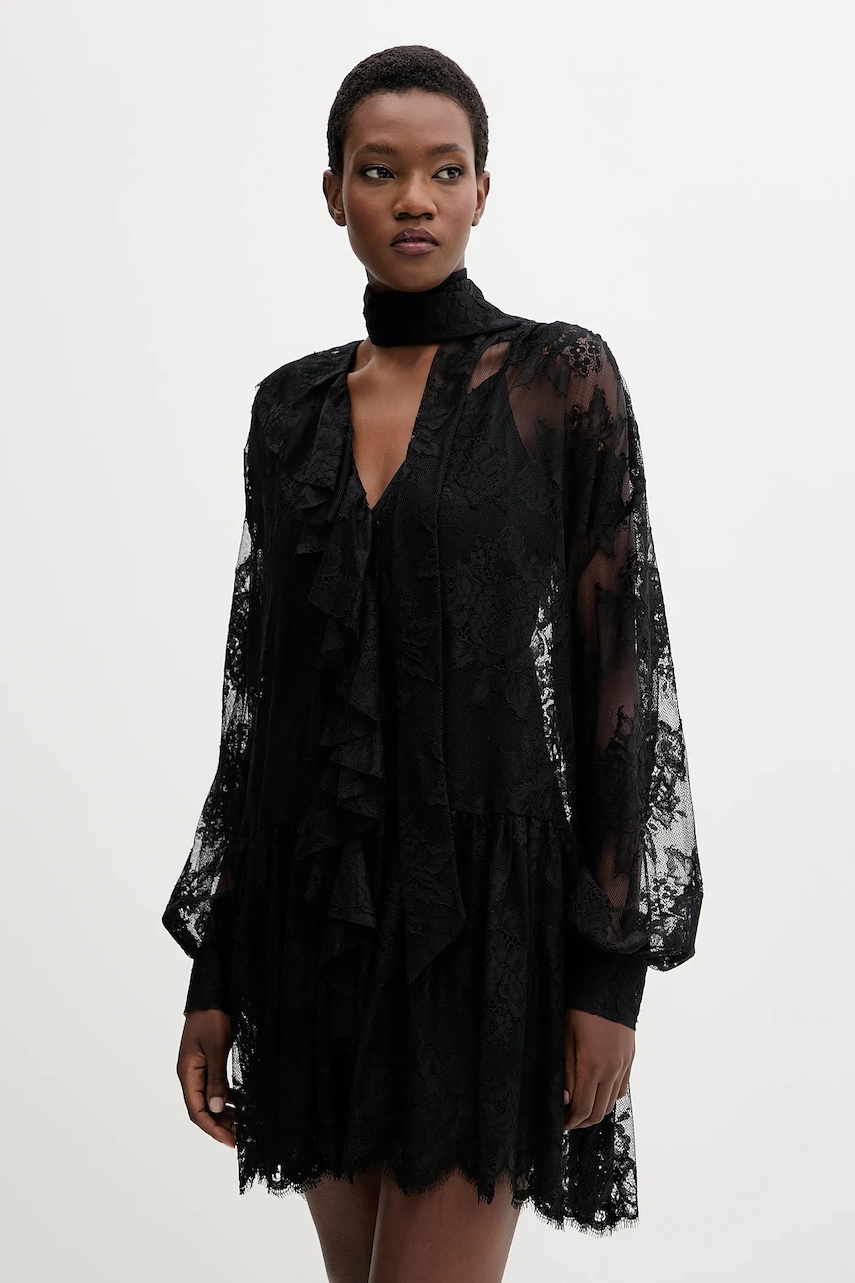 Šaty Aniye By černá barva, mini, 181359