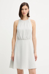Šaty Armani Exchange béžová barva, mini, XW001248 AF16151