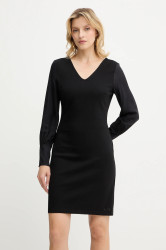 Šaty Armani Exchange černá barva, mini, XW000756 AF16136
