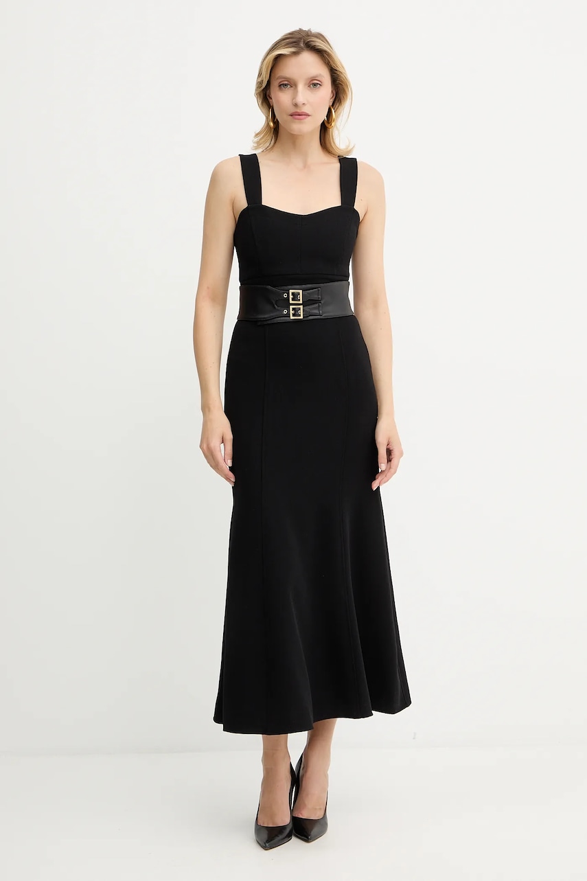 Šaty Armani Exchange černá barva, XW000678 AF16149