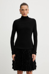 Šaty BOSS Ecicla černá barva, mini, 50548115