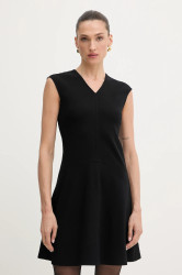 Šaty BOSS Orange C_Duttina černá barva, mini, 50543845