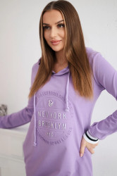 Šaty Brooklyn fialové