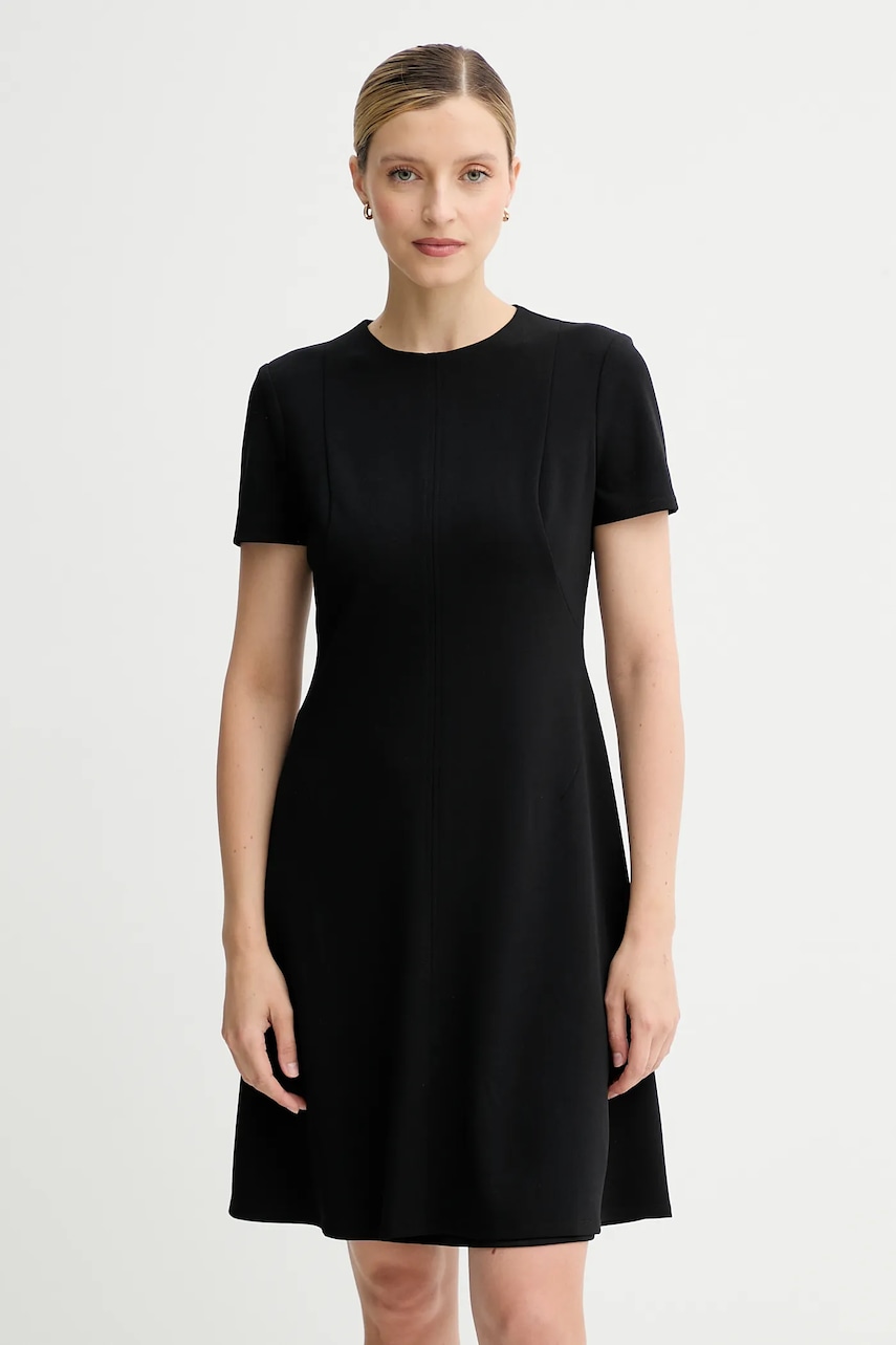 Šaty Calvin Klein černá barva, mini, LV044C064G