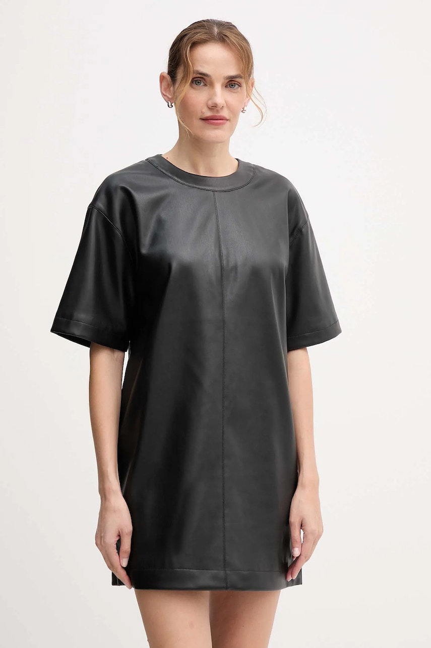 Šaty Calvin Klein Jeans černá barva, mini, LV044D058G