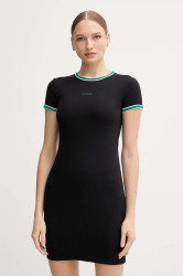 Šaty Calvin Klein Jeans černá barva, mini, LV047D202G