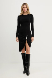 Šaty Coperni Suspended černá barva, mini, COPR243F5022